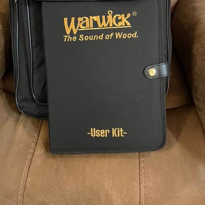Warwick GPS Pro Corvette Teambuilt 4 String Active Antique Tobacco Satin Bass Guitar image 8