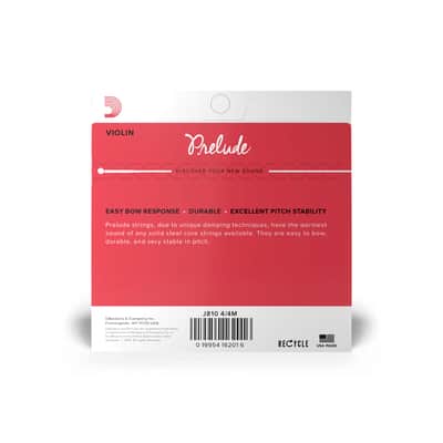 D'Addario Prelude J810 4/4 M Violin Medium Tension image 2