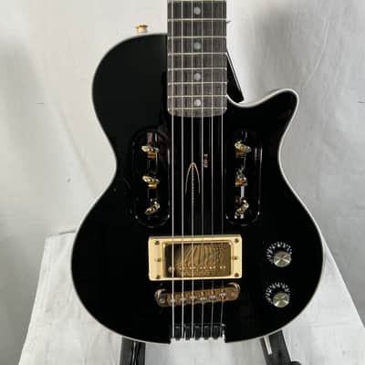 Traveler EG-1 Custom Electric Travel Guitar 2010s - Black - w/ Gig Bag image 1