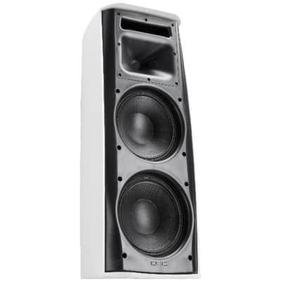 QSC AcousticDesign AD-S282H 900w 2x8" Surface-Mount Loudspeaker - White image 2
