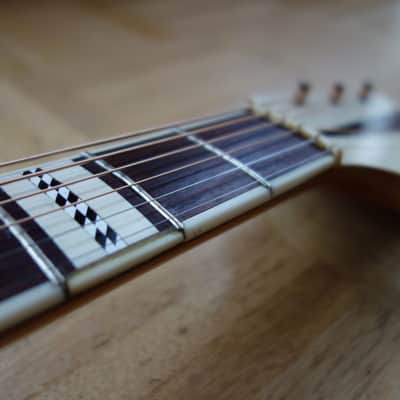 Fasan solid top archtop guitar ~1959 - natural - rare German vintage image 5