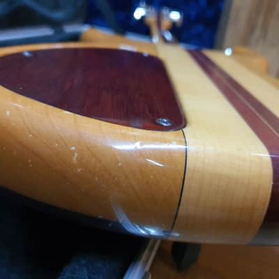 Pre Gibson Tobias Classic 5 String Bass #1782 Unique Rare Bubinga Bartolini image 17