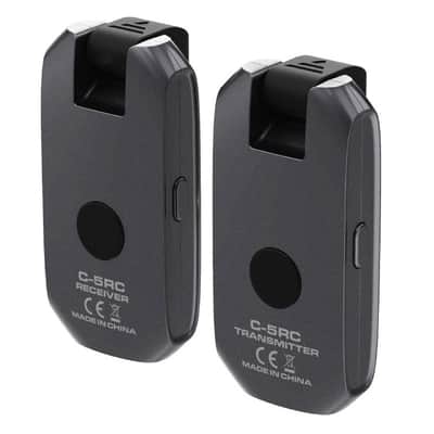 Immagine New NUX C-5RC 5.8GHz Guitar Wireless System with Charging Case - 4