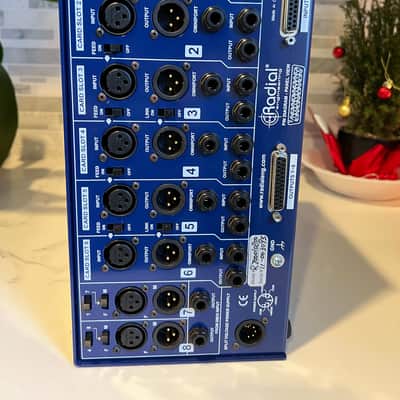 API 512c 500 Series Mic Preamp Module and Radial Lunch Box 2000 - Present Black image 9