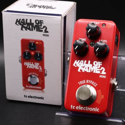 TC ELECTRONIC Hall of Fame 2 Mini Reverb Pedal (08/12) image 1