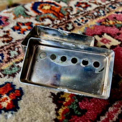 1960's Gibson Chrome Patent Sticker PAF pickup cover set ES-335 SG 1965 image 5