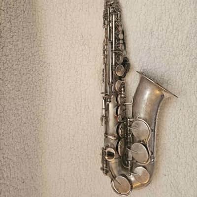King Zephyr Alto Saxophone 1940 - Silver image 5