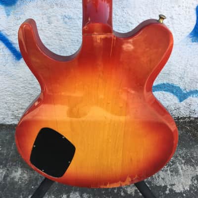Gibson  L5 Bass 1970s sun burst image 8
