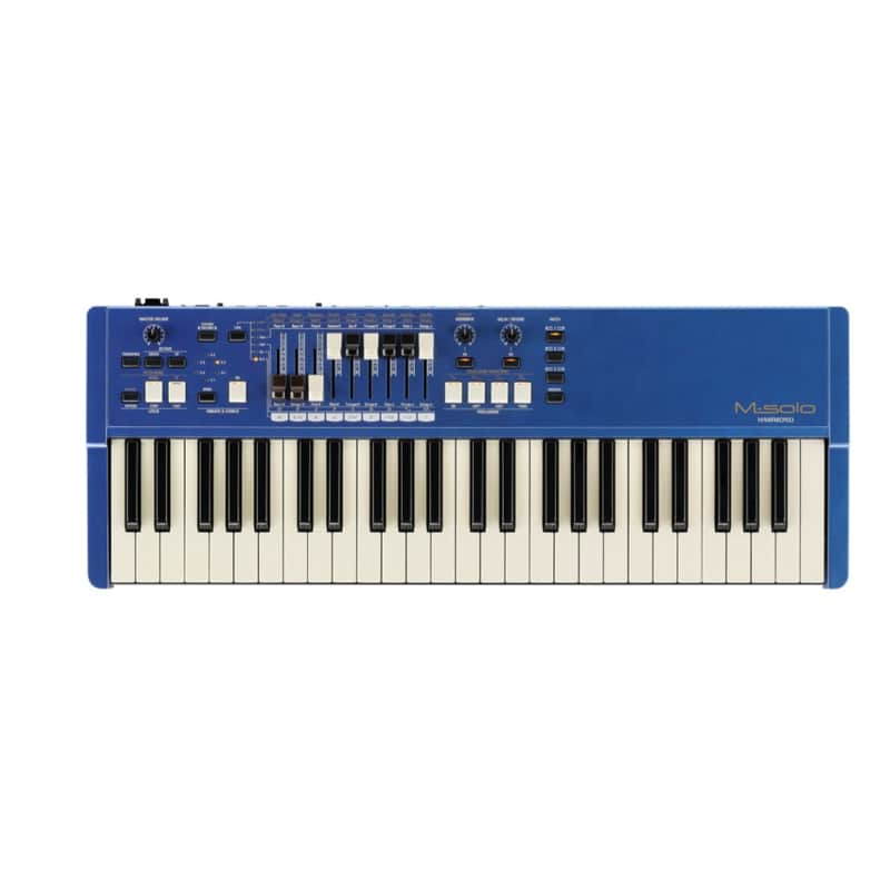 Hammond M-Solo 49 Key Performance Keyboard; Blue image 1