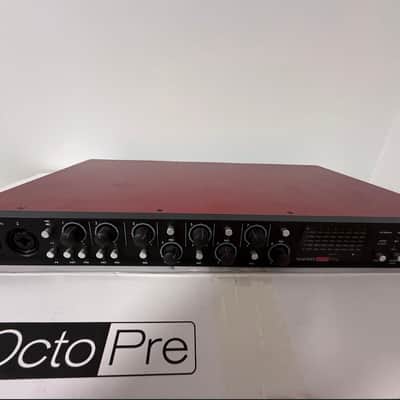 Focusrite Scarlett OctoPre 2017 - Present Black image 1