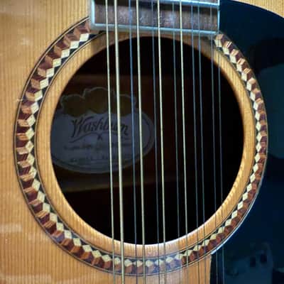 Washburn Heritage D10S12 - Natural image 4