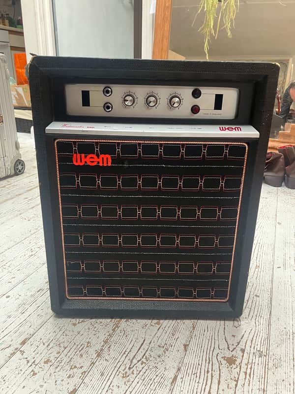 Vintage Watkins WEM Westminster 1970's Valve / Tube Amplifier Made in England 12" Speaker image 1