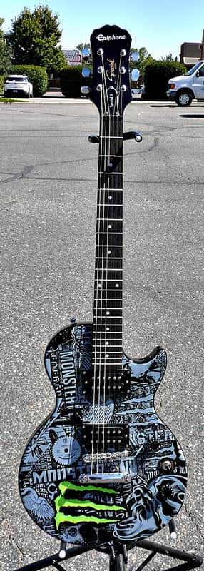 Epiphone Special II Les Paul Monster Energy Drink Graphic Limited