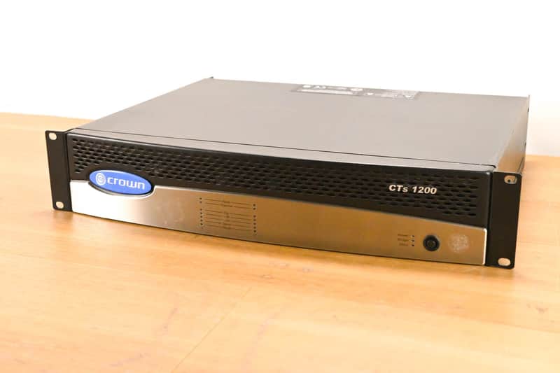 Crown CTs 1200 Two-Channel 600W Power Amplifier CG01YVN image 1