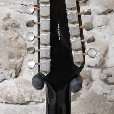1967 Vox Phantom XII 12 String Black Original Case & Candy image 12
