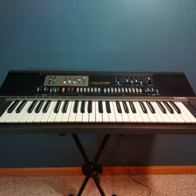Casio CT-410V Casiotone 49-Key Synthesizer 1980s - Black