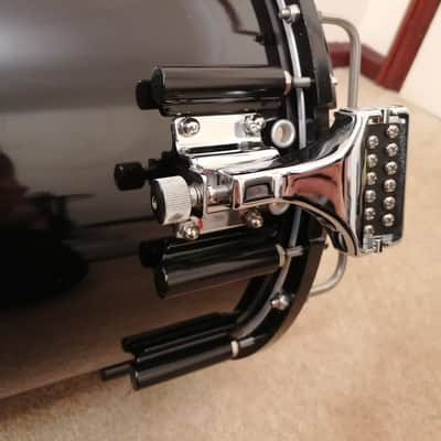Dynasty 14"x12'' DFX Marching Snare (P01-DFX14) with stick bag and Dynasty Stand image 7