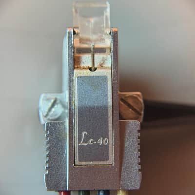 Micro Seiki LC-40 Low Output MC Cartridge & Audio Technica D-7 Silver Headshell image 3