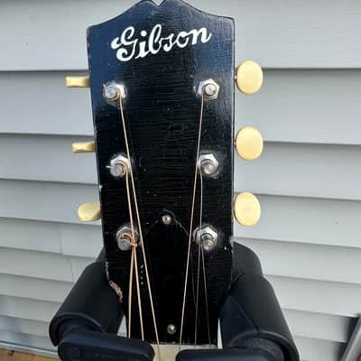 1937 Gibson L-30 Archtop Acoustic (Ebony) w/ HSC image 3