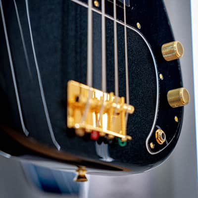 Fender Japan Traditional 2025 Collection 60s Precision Bass Guitar, RW FB, Black Pearl image 3