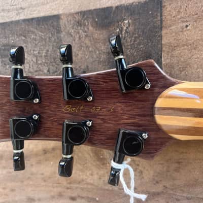 Phiga Guitars Jerry Garcia tribute lighting Bolt 2023 - Cocobolo with case! image 12