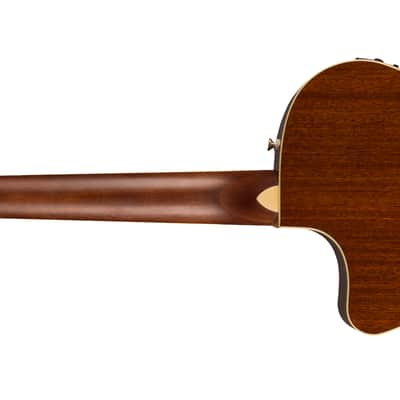 Fender Kingman Acoustic Electric Bass Guitar with Bag, Shaded Edge Burst Finish image 2