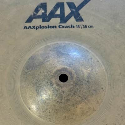 SABIAN AAX X-Plosion 14” Crash Cymbal AAXplosion for Drum Set image 3