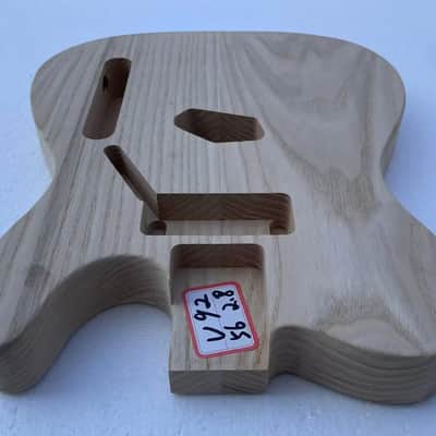 Ash Wood 3A Grade Guitar Tele Style Unfinished Body image 10