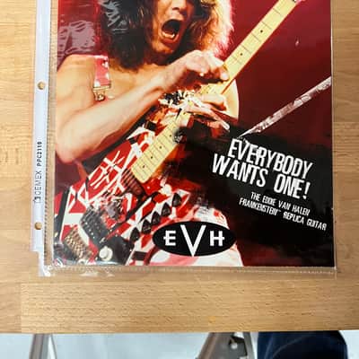 Fender Custom Shop Eddie Van Halen Signature Frankenstein 2007 - Red/White/Black image 13
