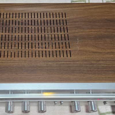 Pioneer SX-3400 1980 - Silver Front, Wood Case image 4