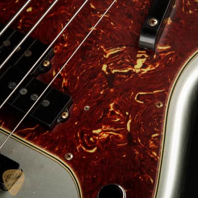 Fender Custom Shop Eddie's Exclusive 1964 Precision Bass Journeyman Relic - Inca Silver image 15