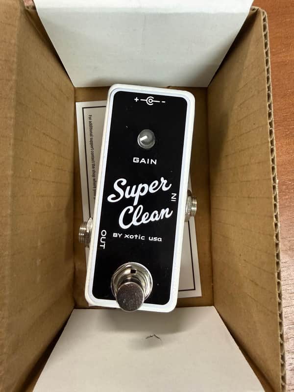 Xotic Super Clean Buffer/Booster 2026 image 1