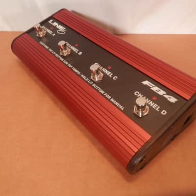Line 6 FB4 4-Button Footswitch Channel Switching Pedal for Line 6 Guitar Systems image 5