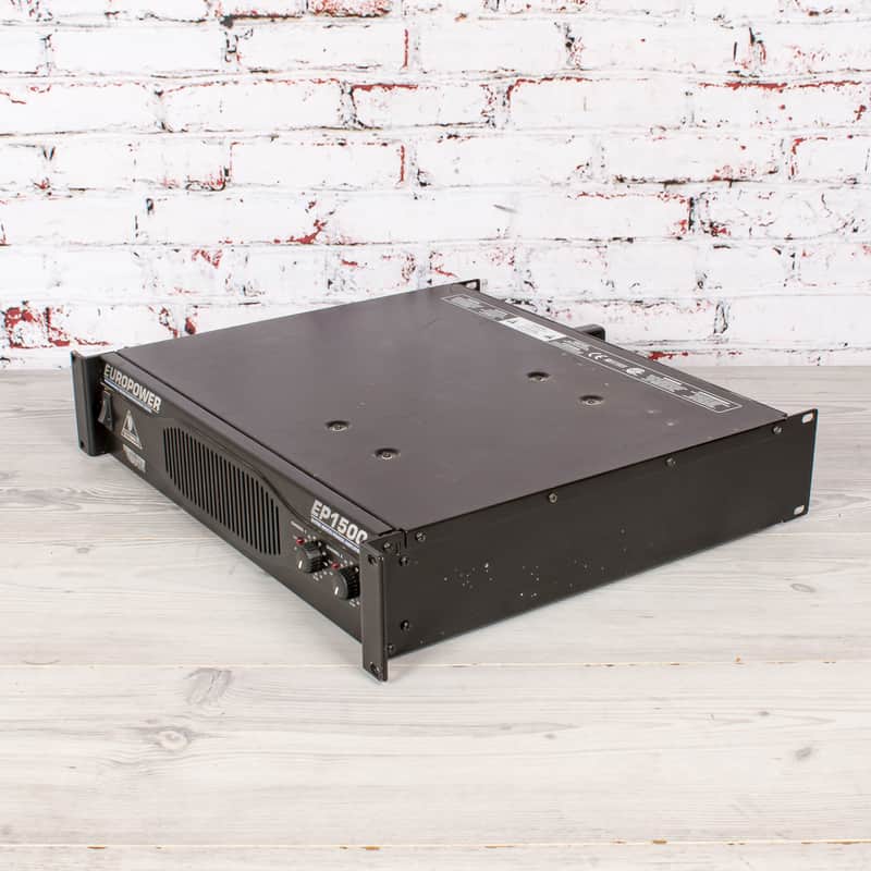 Behringer - EP1500 Europower - Rackmount Power Amplifier - | Reverb