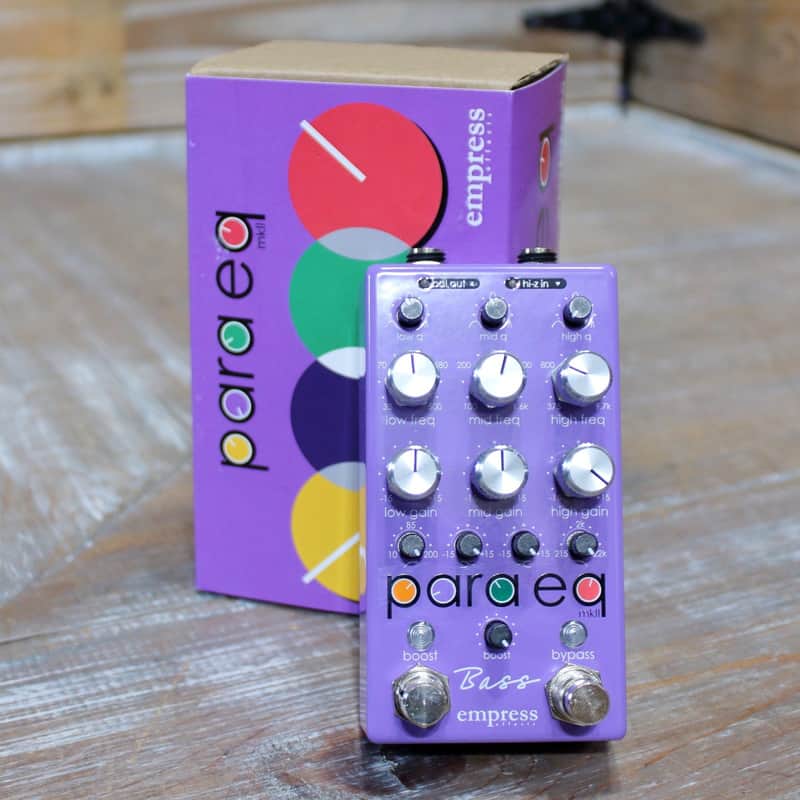 Used Empress Para EQ MKII Bass Equalizer Effect Pedal with Original Box image 1