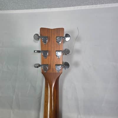 Yamaha FG730S Solid Top Brown Acoustic Guitar Natural Finish - Rosewood Back image 10