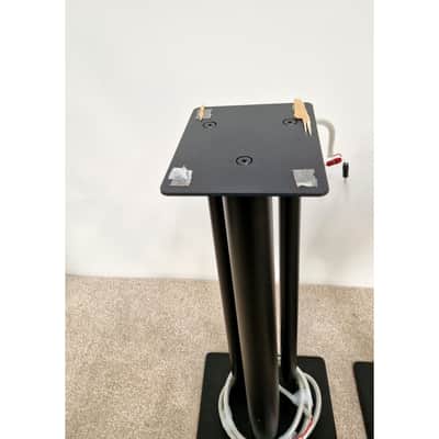 Hi-Fi Speaker Stands - Built In Banana Jack Leads - Excellent image 6