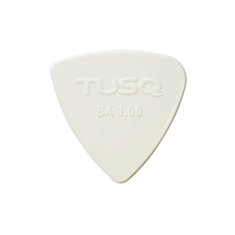 Graph Tech TUSQ Bi-Angle Picks 1mm White 48 Pack image 1