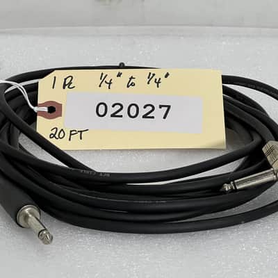 Unbranded ¼" To ¼" Male 20FT Cable #02027 (One)TRUEHEARTSOUND image 1