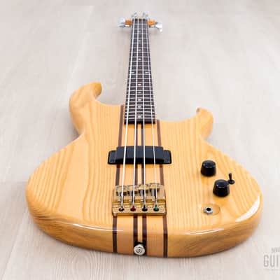 1981 Aria Pro II SB-700 Vintage Neck Through Bass Natural, Japan Matsumoku image 11