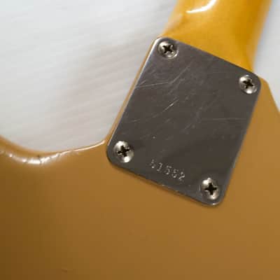 Fender Musicmaster with Maple Fretboard 1960 - Desert Sand image 10