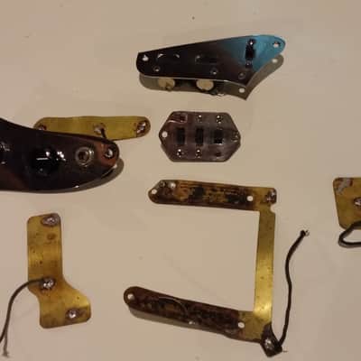 Fender Jaguar 1966 Control Plates and Shielding image 1