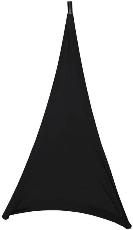 Gator - GPA-STAND-1-B - Stretchy Speaker Stand Cover - Black image 1