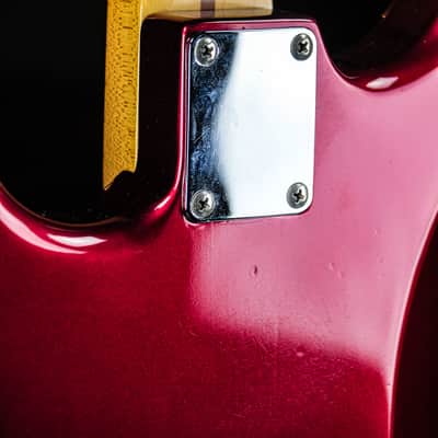 2001/2003 Fender Stratocaster ST-54 neck/ST-62 body MIJ candy apple red image 10