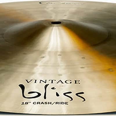 Dream Cymbals and Gongs Dream Cymbals VBCRRI18 Vintage Bliss 18" Crash/Ride