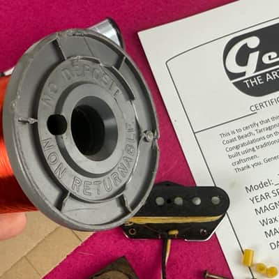 General Vintage  for  Telecaster ®️ Bridge Pickup Handwound – NOS 60s Phelps Dodge Wire – Esquire®, Broadcaster®, Blackguard® image 11