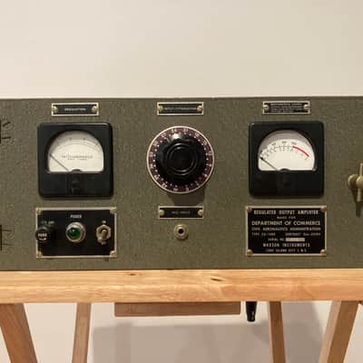 Vintage Maxson Dept of Commerce Tube Compressor Limiter Peer