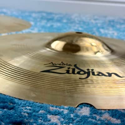RARE SIZE 15” Zildjian A CUSTOM REZO Hihats 1285g 1561g image 9