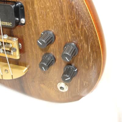 1995 Alembic Epic 4 4-String Bass Guitar, Walnut image 7