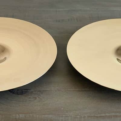 Zildjian A20510 14" A Custom Hi-hat Cymbals (Top + Bottom Pair) - Brand New image 2
